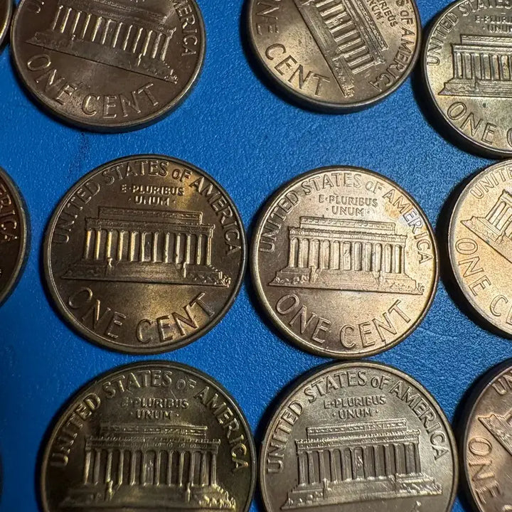 [BUNJANG] Uncirculated Lincoln Penny (1960-1982, Random Date) / 완미사용 링컨 페니 1개 랜덤 데이트 1960~1982년