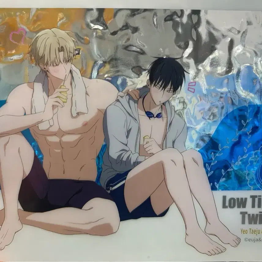 [BUNJANG] Mulgeul Bam (Price Drop) Taewoo Euihyun Swimsuit Acrylic Stand / (원가이하)물가의 밤 물밤 물결 아크릴 보드 태주 의현 수영복