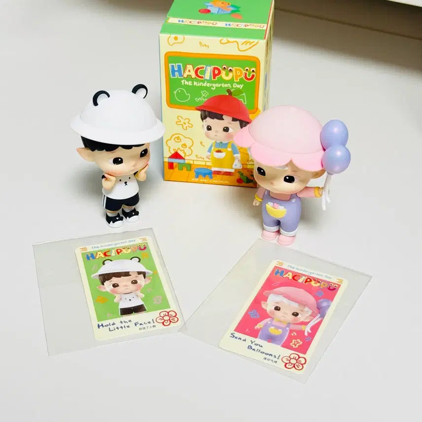 [BUNJANG] Pop Mart Hachipupu Kindergarten Series Figures (Set of 2) / 하치푸푸 팝마트 피규어