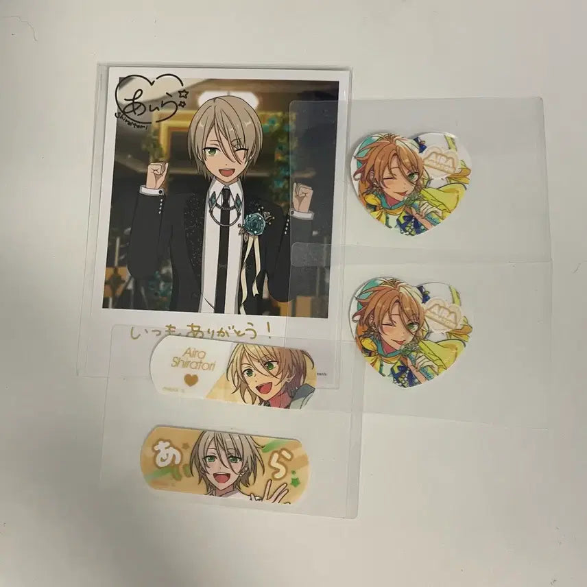 [BUNJANG] Ensemble Stars! Aira Birthday Cheki Band-Aid Bundle Set / 일괄> 앙스타 아이라 생일 체키 밴드 반창고
