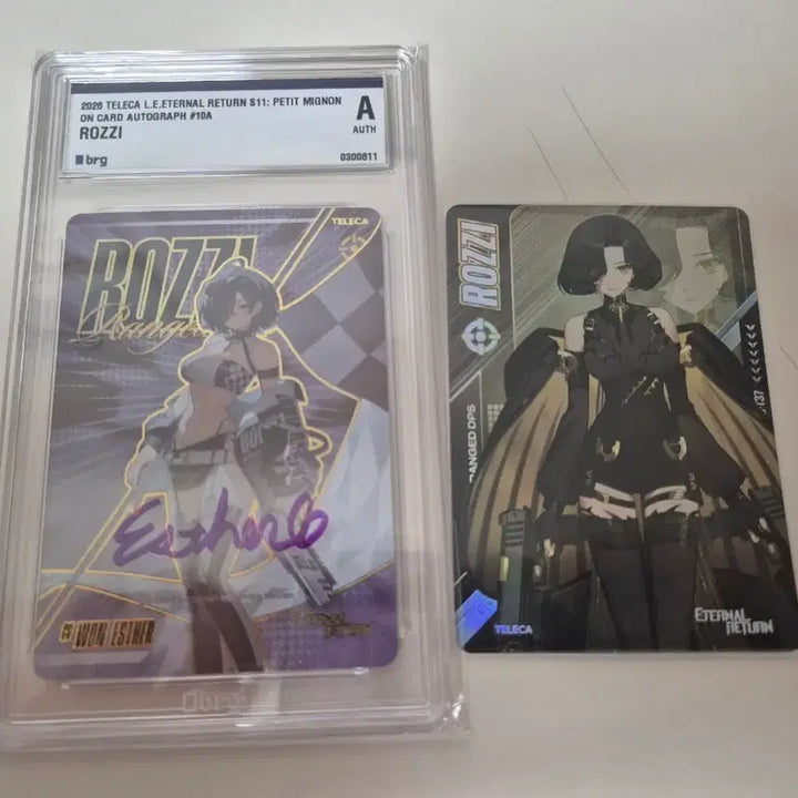[BUNJANG] Eternal Return Therka Logi Autographed Card / 이터널리턴 테레카 로지 친필 사인카드 세트