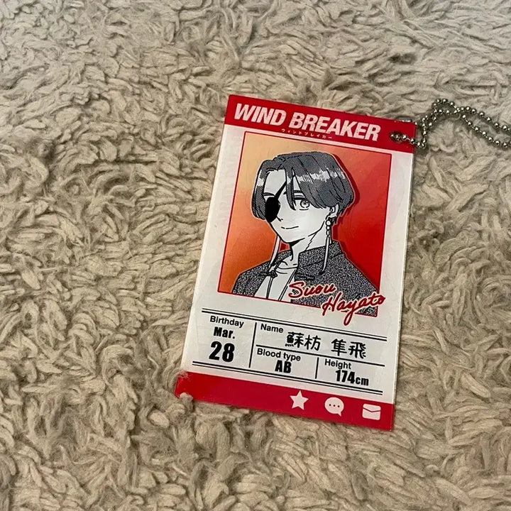 [BUNJANG] Wind Breaker Hayato Sogo Original Art Acrylic Stand / 윈브레 윈드브레이커 스오 하야토 원화 아크릴 프로필