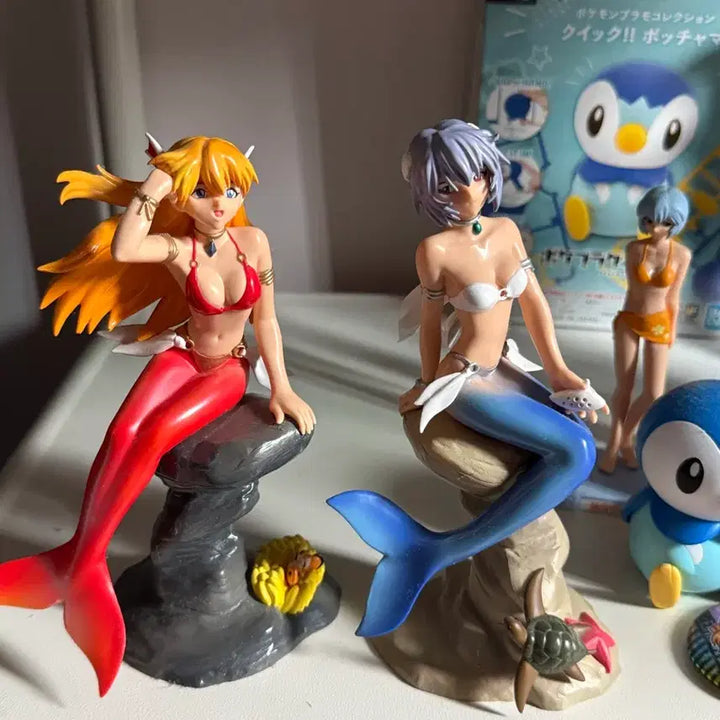 [BUNJANG] Sega Neon Genesis Evangelion Extra Mermaid Figure / 고전 미소녀 세가 신세기 에반게리온 엑스트라 머메이드 피규어