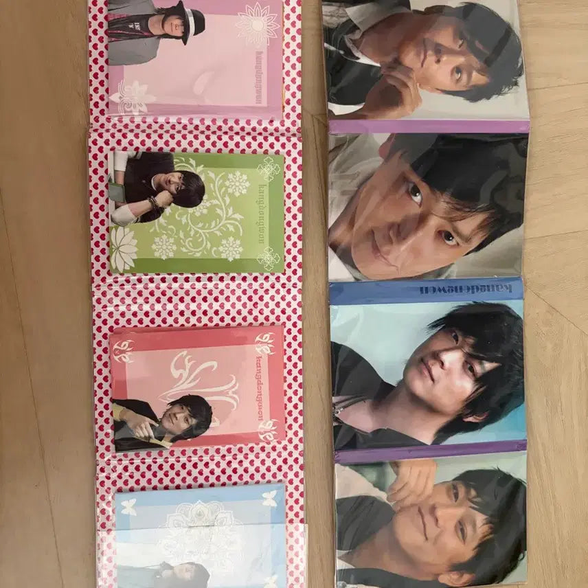 [BUNJANG] Go Soo / Kang Dong Won 4-Sided Post-it Memo Set / 고전문구 y2k 스타굿즈 고수 강동원 4면 포스트잇 메모