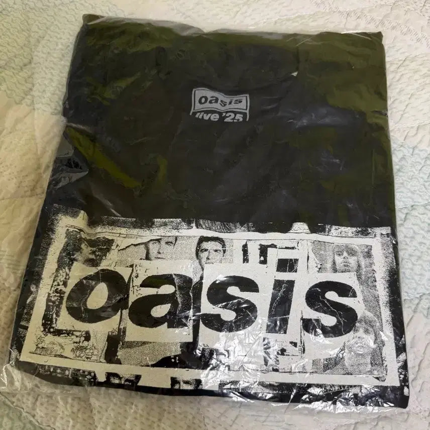 [BUNJANG] Oasis Concert Merchandise T-Shirt / L 오아시스 콘서트 머천다이즈 반팔