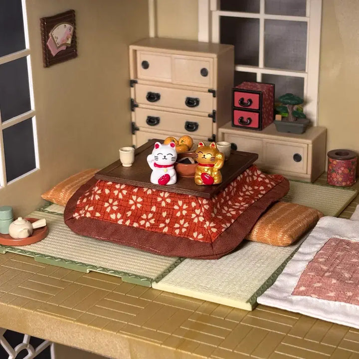 [BUNJANG] White Maneki-neko Miniature Figure / 미니어처 마네키네코 하얀색 피규어 인형집 소품