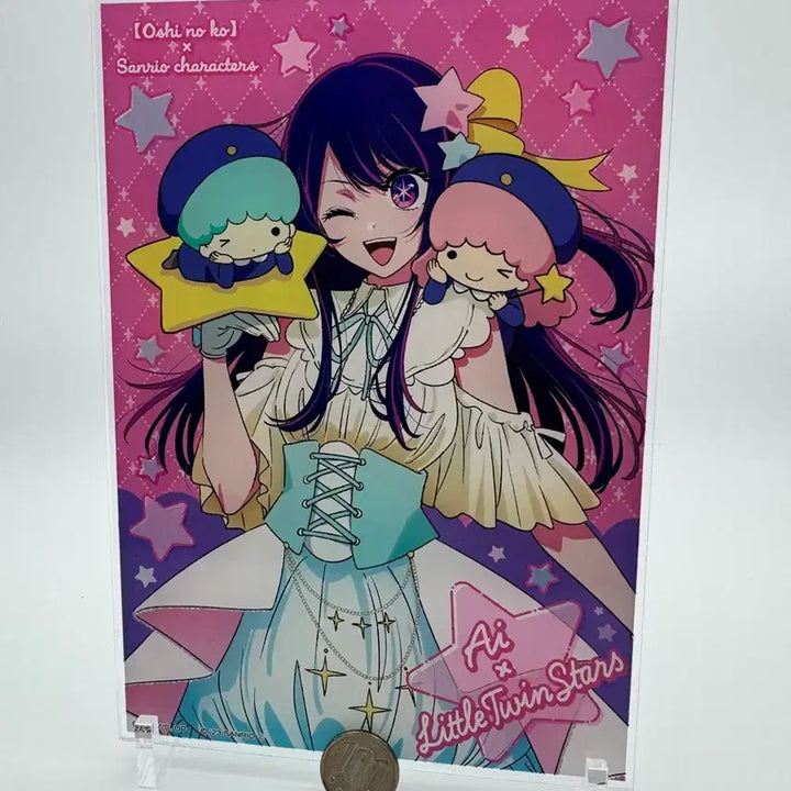 [BUNJANG] Oshi no Ko Sanrio Collaboration Acrylic Board / 최애의아이 오시노코 산리오 콜라보 아크릴보드