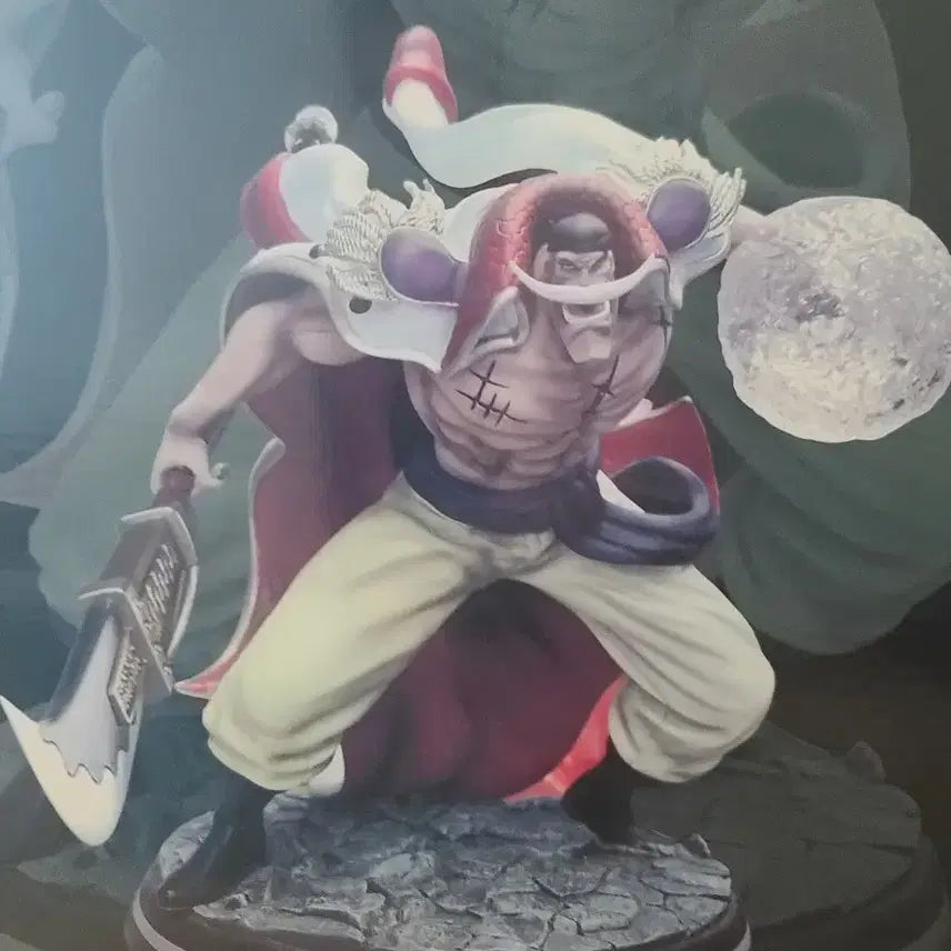 [BUNJANG] Whitebeard One Piece Super Large Figure / 50센치 5kg 대형 흰수염 레진 원피스 피규어