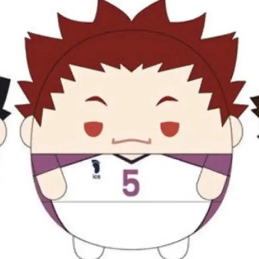 [BUNJANG] Haikyuu!! Tendo Satori Fuwakororing Plush Charm Doll (S Size) / s사이즈) 하이큐 텐도 사토리 후와코로링 키링 인형 누이 시라토리자와