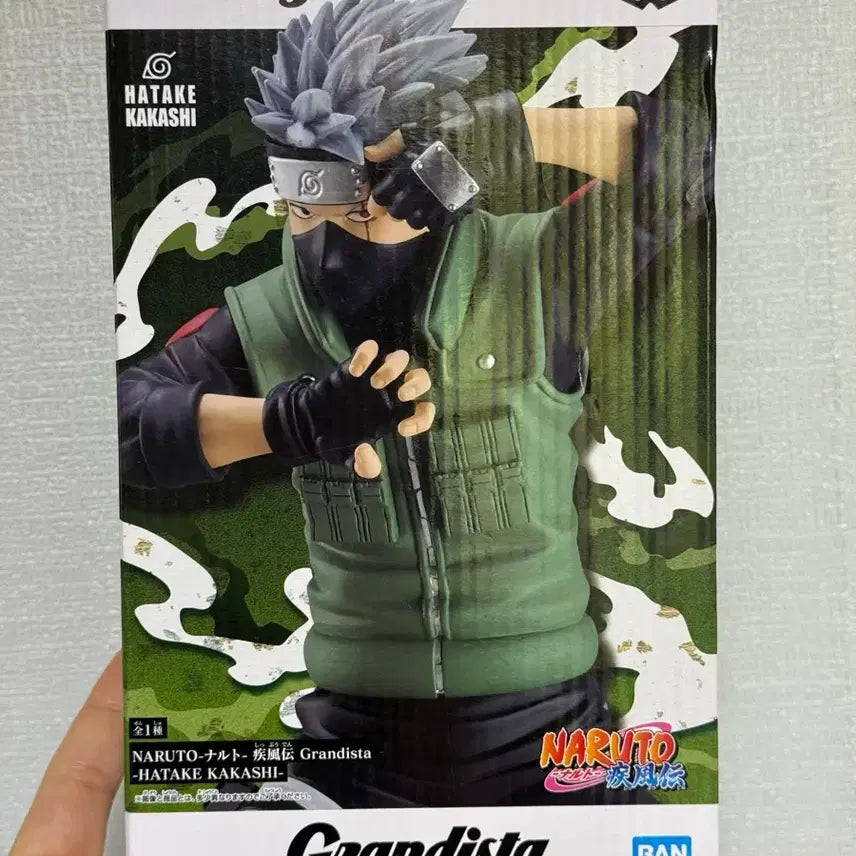 [BUNJANG] Naruto Shippuden Grandista Hatake Kakashi Figure / 나루토 카카시 그란디스타 개봉양품 이상x