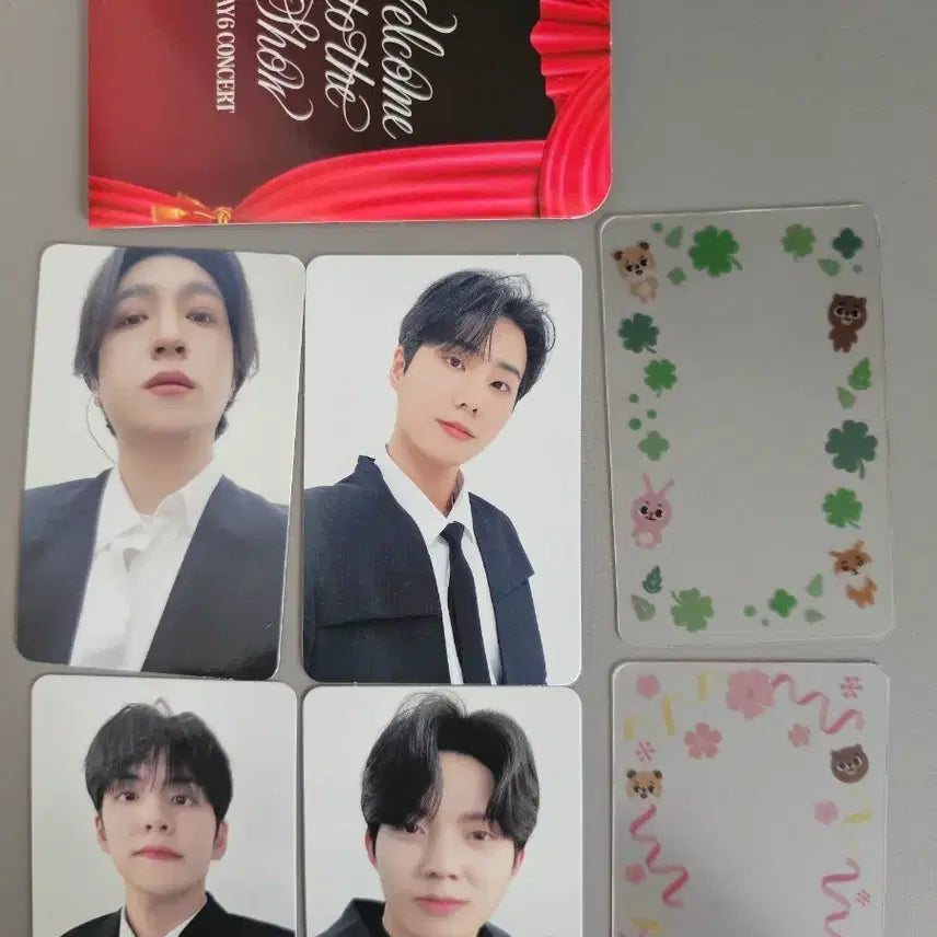 [BUNJANG] DAY6 Welcome to the Show Concert Entrance Photocard / 데이식스 웰컴투더쇼 콘서트 입장 포카