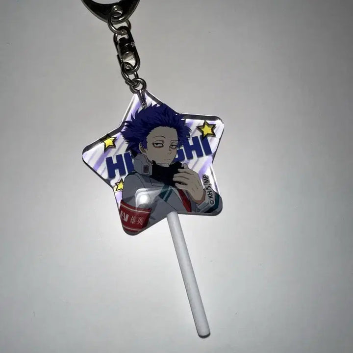 [BUNJANG] My Hero Academia Shinso Hitoshi Star Candy Acrylic Keychain / 히로아카 신소 히토시 별사탕 아크릴 키링
