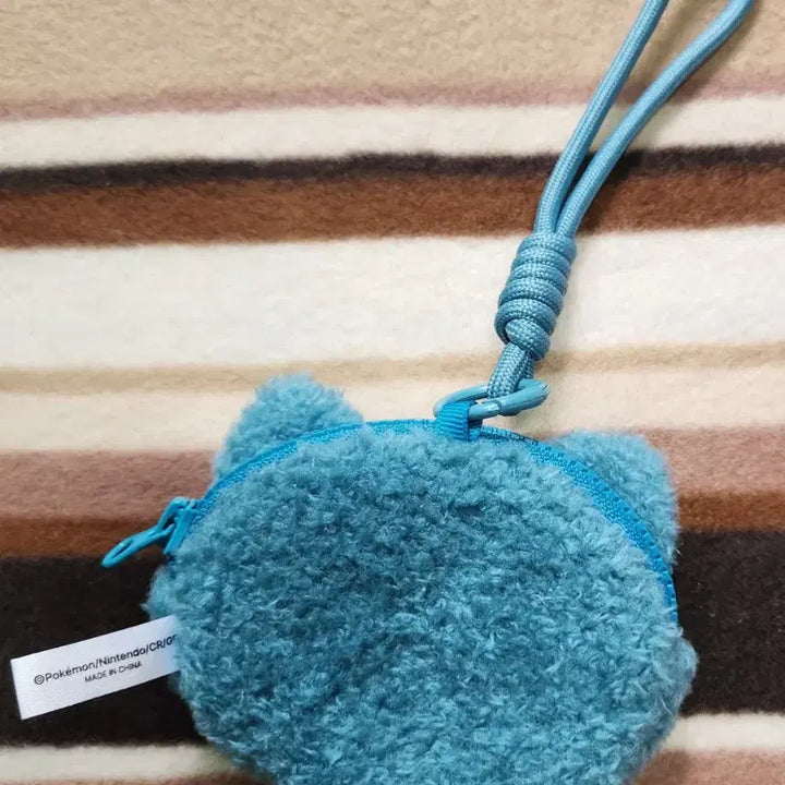 [BUNJANG] Pokemon Snorlax Face Pouch Keyring / 포켓몬 페이스 파우치 키링 잠만보