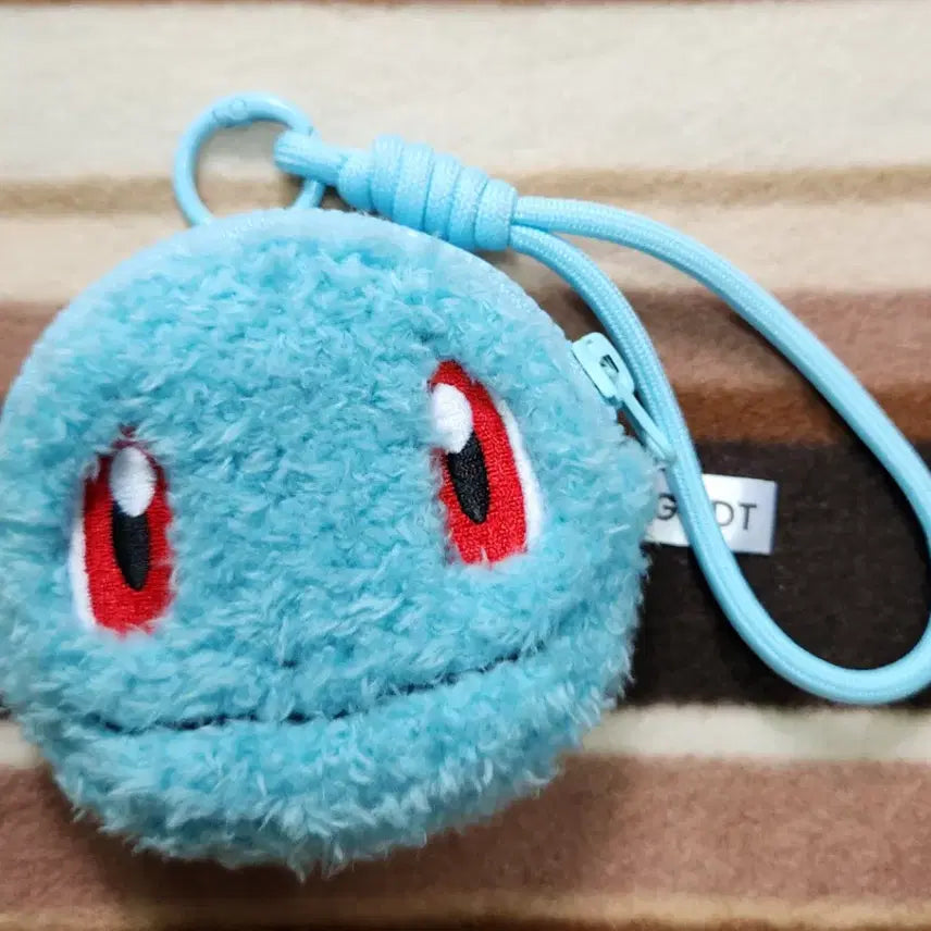 [BUNJANG] Pokemon Squirtle Face Pouch Keyring / 포켓몬 페이스 파우치 키링 꼬부기
