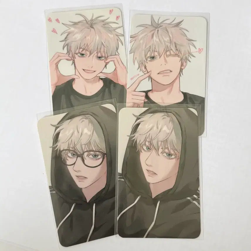 [BUNJANG] Jujutsu Kaisen Satoru Gojo Popi Non-Official Photocard Bundle Set / 주술회전 고죠 사토루 포피님 비공굿 포카 일괄