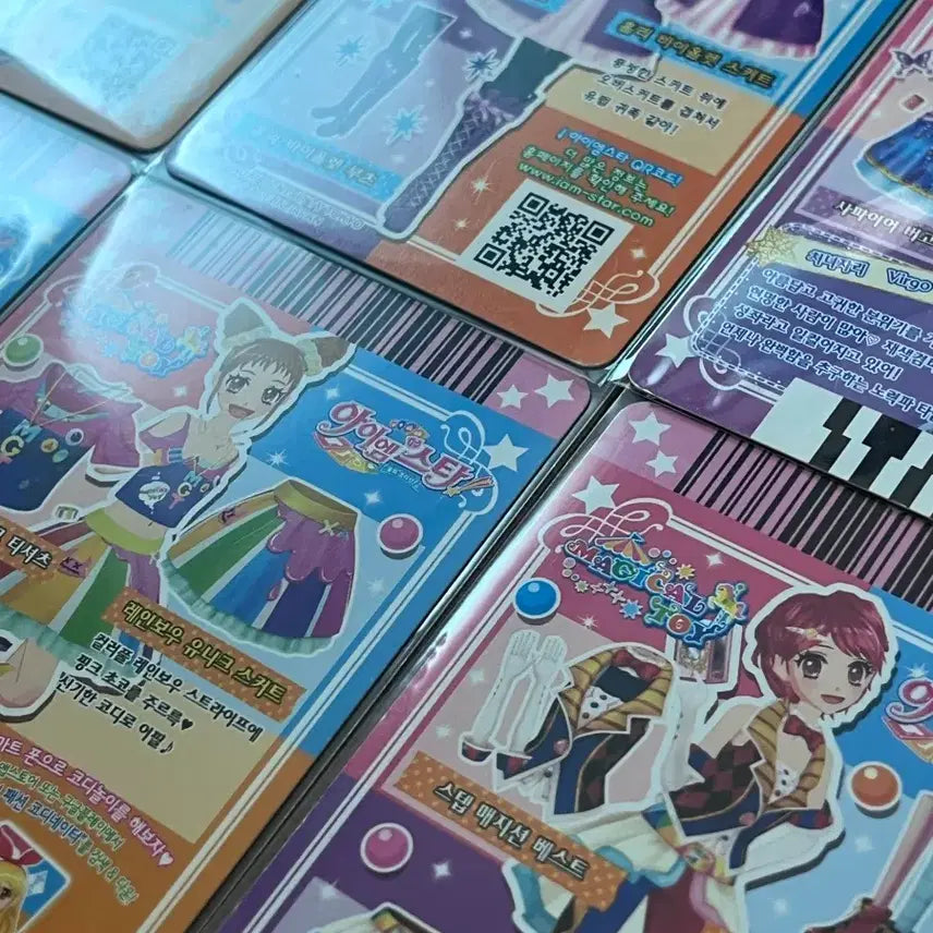 [BUNJANG] Aikatsu! Bundle Set of 6 Cards / 아이엠스타 카드 6장 일괄 / 아이카츠 / 아이카츠 한판 조각