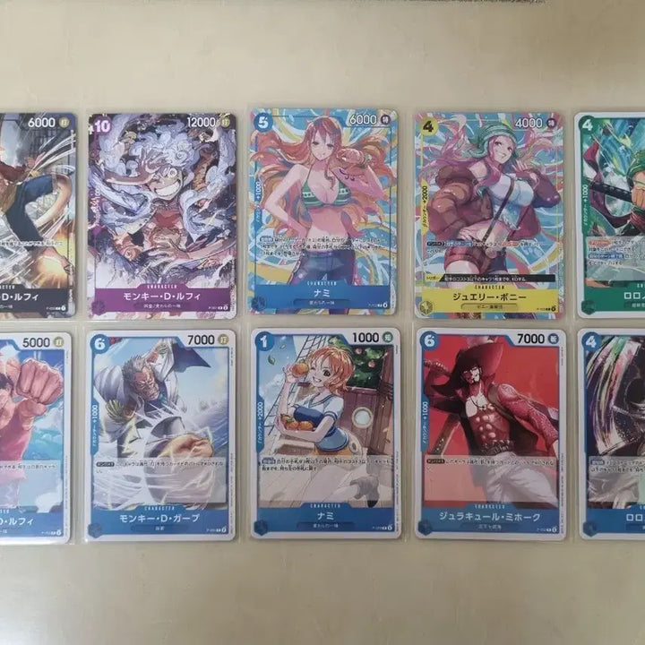 [BUNJANG] One Piece Card Japanese Version Promo Bundle Set (10 Cards) / 원피스카드 일본판 프로모 10장 1세트 일괄