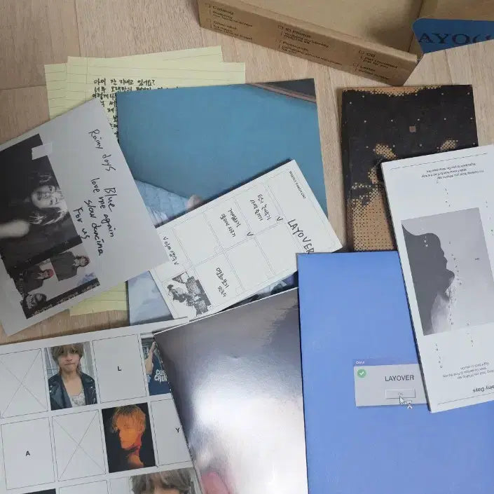 [BUNJANG] BTS V (V) Layover Album / BTS V 방탄소년단 뷔 앨범 Layover 레이오버