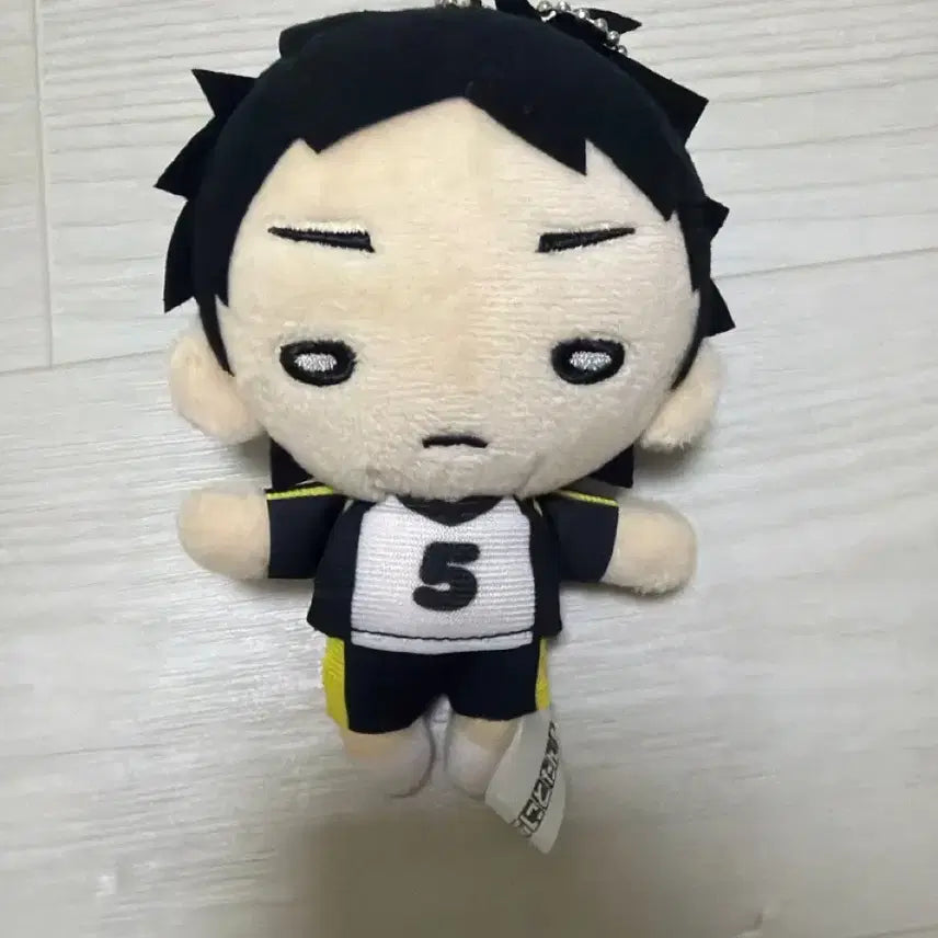 [BUNJANG] Haikyuu!! Keiji Akaashi Competition Uniform Nendoroid Plush + 3 Types of Phototickets Set / 하이큐 아카아시 케이지 경기복 니토탄 누이 + 포토티켓 3종