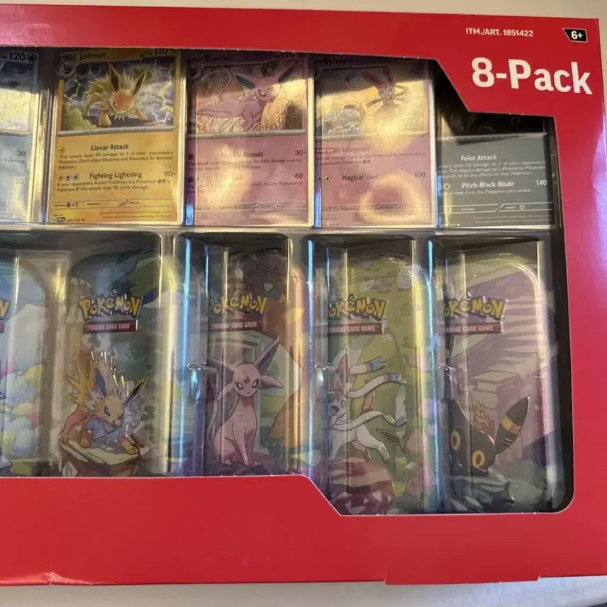 [BUNJANG] Pokemon TCG Sealed North American Prismatic Tin Bundle / 포켓몬스터 미개봉 북미판 테라스탈 페스타 ex 틴 번들
