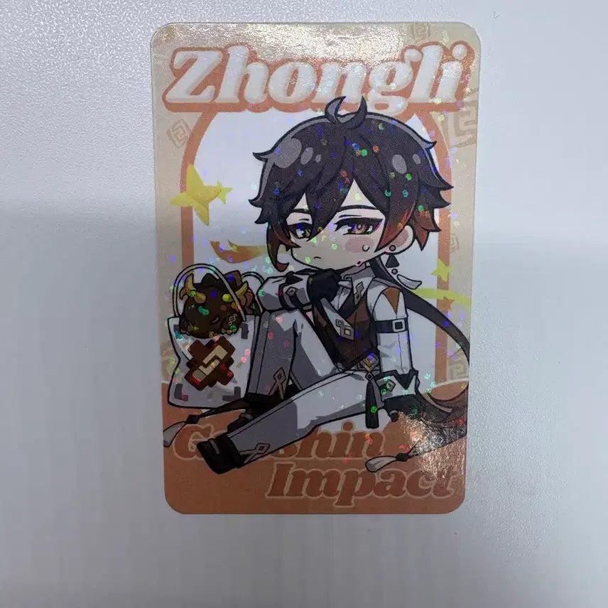 [BUNJANG] Genshin Impact Zhongli Photocard (2022 Pop-up) / 원신 2022 팝업 한정 종려 포카