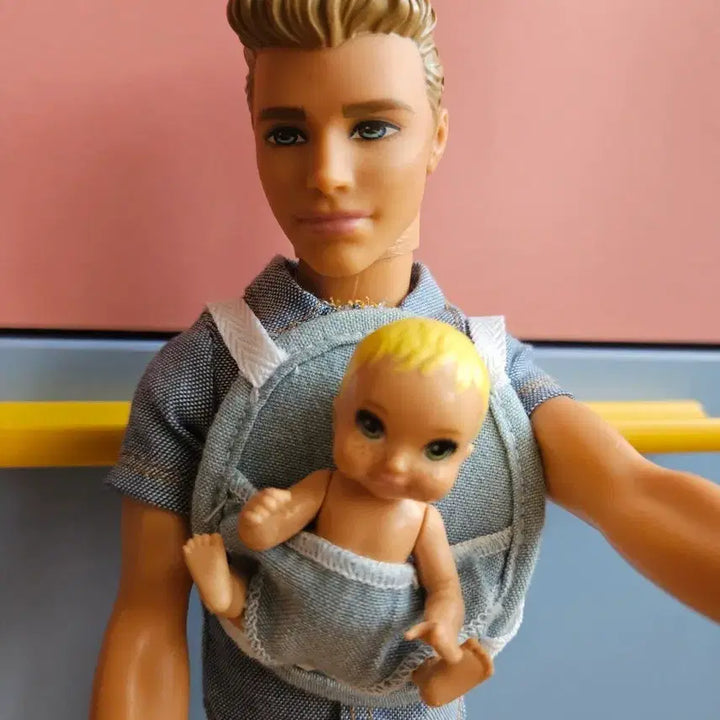 [BUNJANG] Vintage Barbie Ken &amp; Baby Doll Set / 빈티지 바비인형 켄/베이비돌 세트