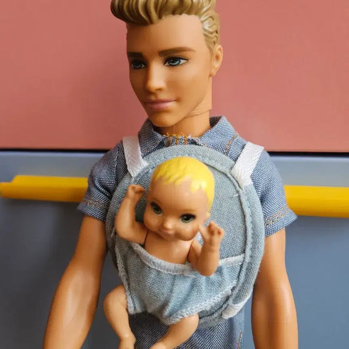 [BUNJANG] Vintage Barbie Ken &amp; Baby Doll Set / 빈티지 바비인형 켄/베이비돌 세트