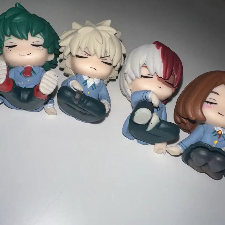 [BUNJANG] My Hero Academia 4-Character Figure Set (School Uniform Ver.) / 나의 히어로 아카데미아 피규어 4종 세트