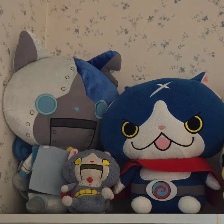 [BUNJANG] Yokai Watch Fuunyan Robonyan Buhnyan Big Plush Doll / 요괴워치 후유냥 로보냥 부유냥 빅인형 누이