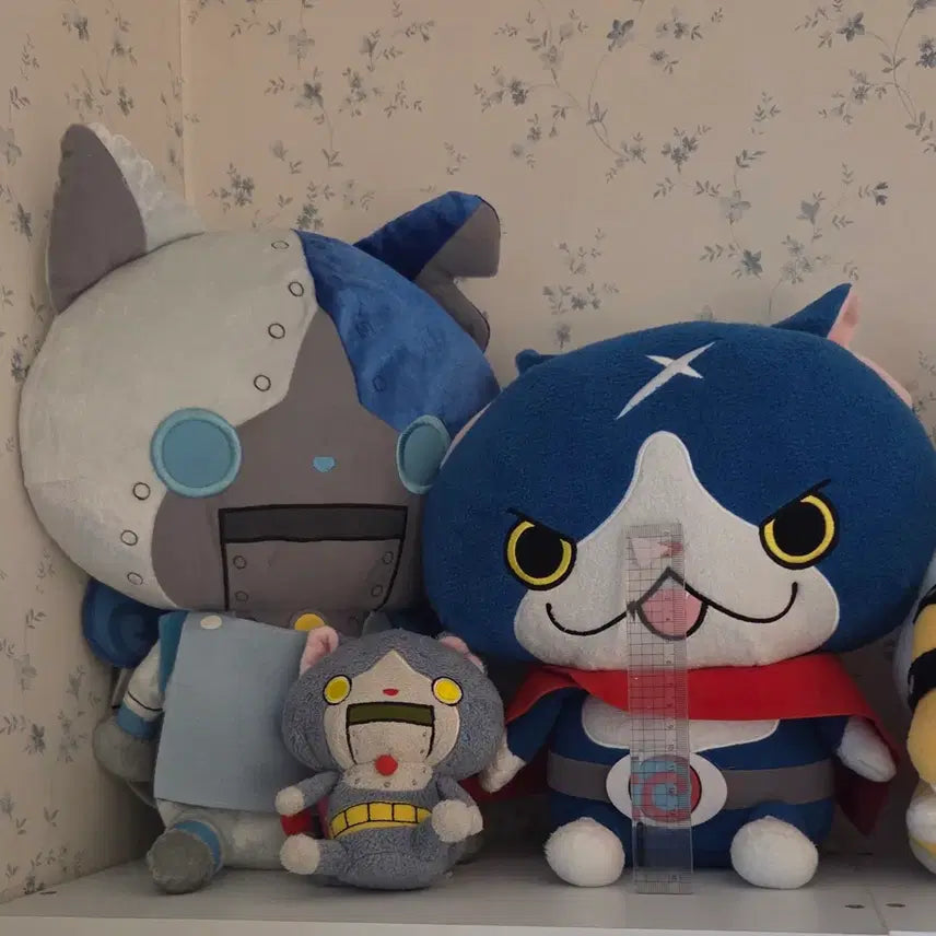 [BUNJANG] Yokai Watch Fuunyan Robonyan Buhnyan Big Plush Doll / 요괴워치 후유냥 로보냥 부유냥 빅인형 누이