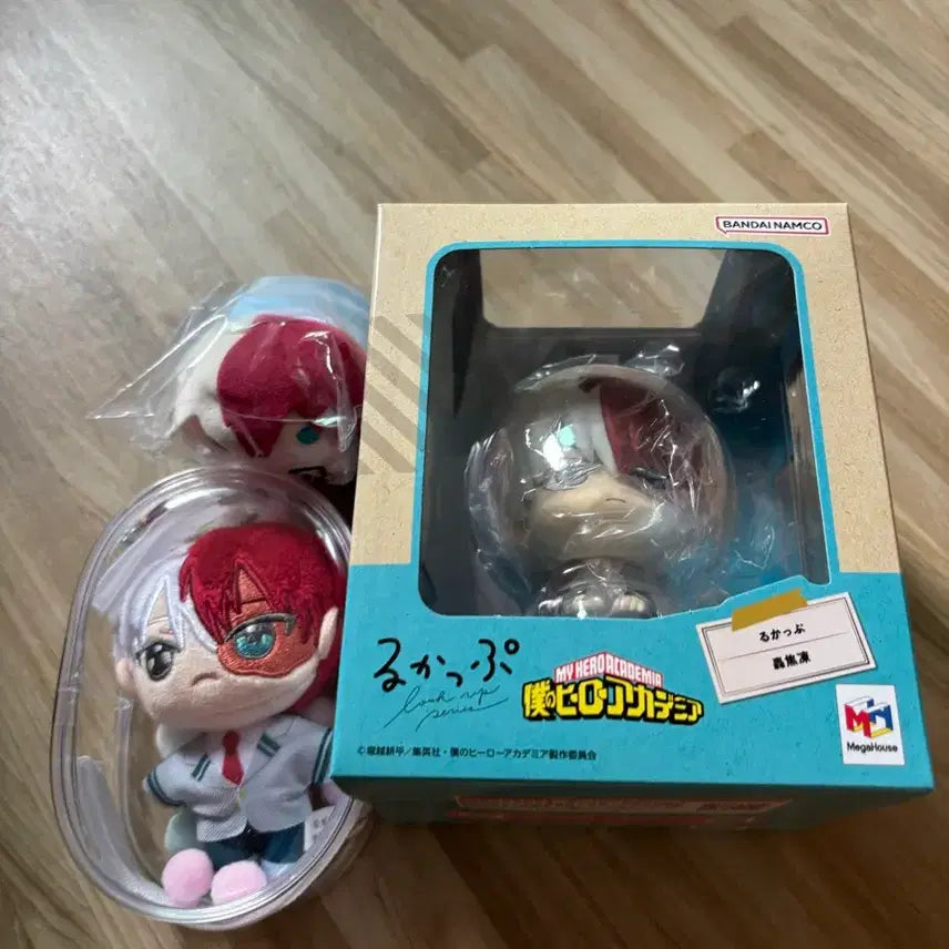 [BUNJANG] My Hero Academia Shoto Todoroki Lookup Plush, Pearl Plush, Original Art Exhibition Chibi Plush Bundle Set / 나히아 토도로키 쇼토 룩업 펄누이 원화전 치비누이