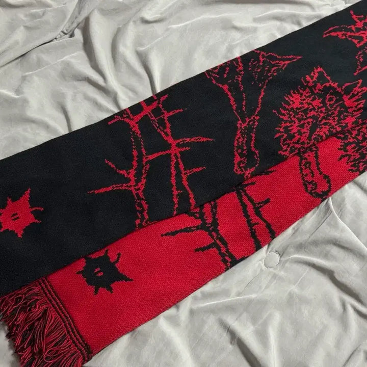 [BUNJANG] Thornapple 2023 "Bulggugyeong" Scarf / 쏜애플 2023 불구경 머플러