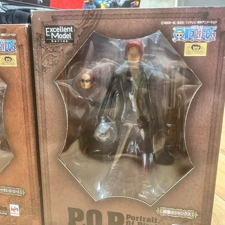 [BUNJANG] One Piece P.O.P Portgas D. Ace &amp; Shanks Figure Set / 원피스 P.O.P 포트거스 D 에이스, 샹크스 피규어 세트