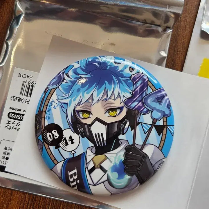 [BUNJANG] Twisted Wonderland Ortho Shroud Birthday Can Badge / 트위스티드 원더랜드 트위스테 오르토 슈라우드 버스데이 캔뱃지