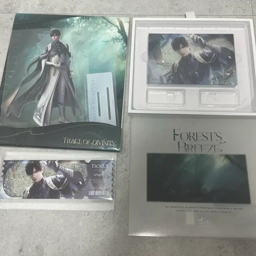 [BUNJANG] Love and Deepspace Lee Seoeon Full Body Acrylic Stand (Sealed) / 러브앤딥스페이스 이서언
