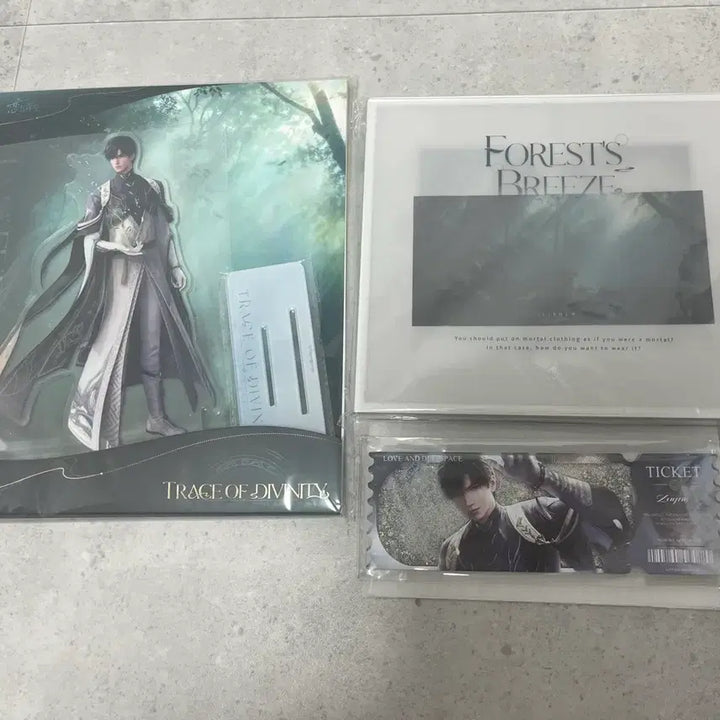[BUNJANG] Love and Deepspace Lee Seoeon Full Body Acrylic Stand (Sealed) / 러브앤딥스페이스 이서언