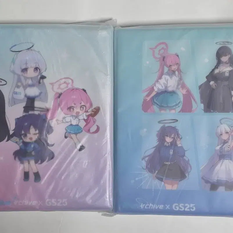 [BUNJANG] Blue Archive GS25 Collaboration Sticker &amp; Photocard Book Bundle Set / 블루아카이브 GS25 콜라보 띠부씰,포카북 일괄 양도