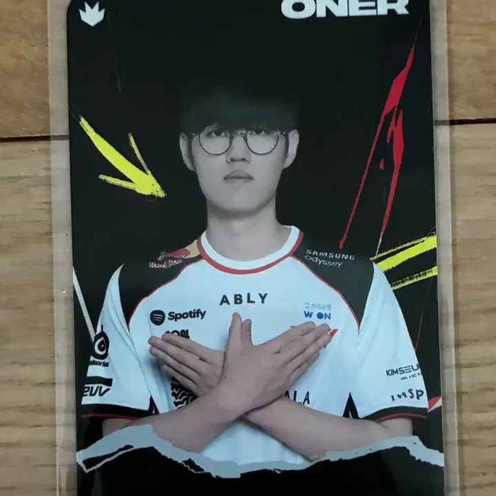 [BUNJANG] MSI x T1 Faker "Penpasta" Photocard / MSI 펜패스타 T1 오너 포토카드 티원 포토카드