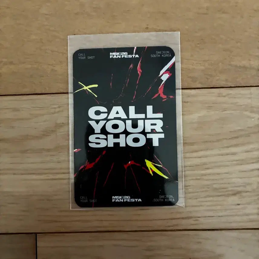 [BUNJANG] MSI x T1 Faker "Penpasta" Photocard / MSI 펜패스타 T1 오너 포토카드 티원 포토카드