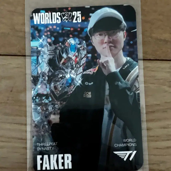 [BUNJANG] T1 Faker Photocard / MSI T1 페이커 포토카드