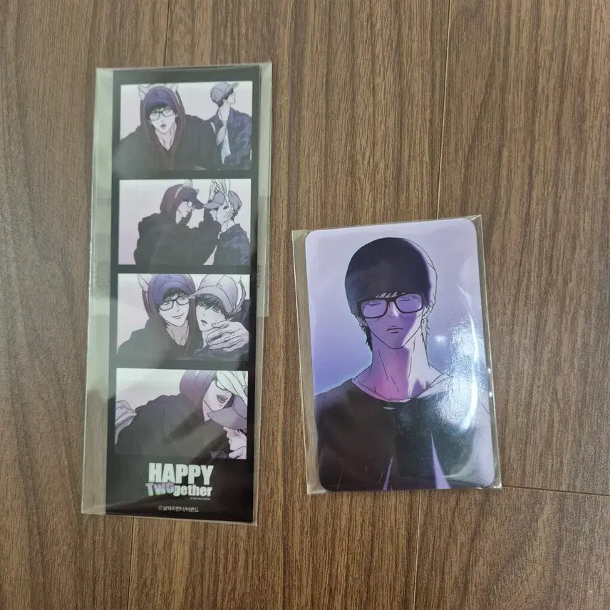 [BUNJANG] Happy Together Lucky Draw Four-Cut Photo Photocard Set / 마플샵 해피투게더 햎투 네컷포토 포토카드 2종 세트