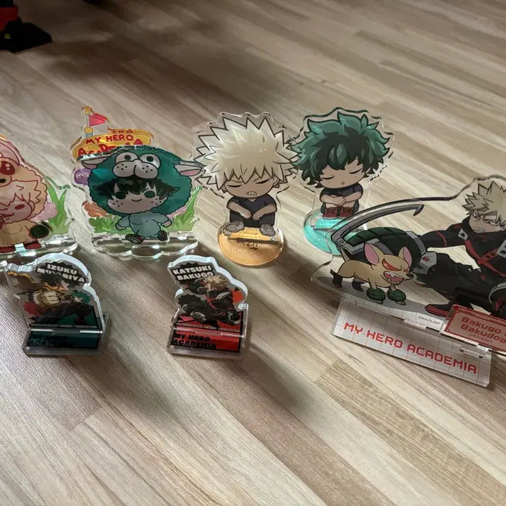 [BUNJANG] My Hero Academia Bakugo Midoriya Acrylic Stand Bundle Set / 나히아 히로아카 바쿠고 미도리야 아크릴 일괄판매