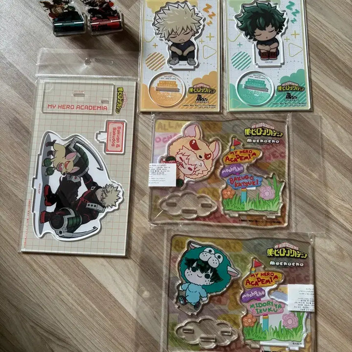 [BUNJANG] My Hero Academia Bakugo Midoriya Acrylic Stand Bundle Set / 나히아 히로아카 바쿠고 미도리야 아크릴 일괄판매