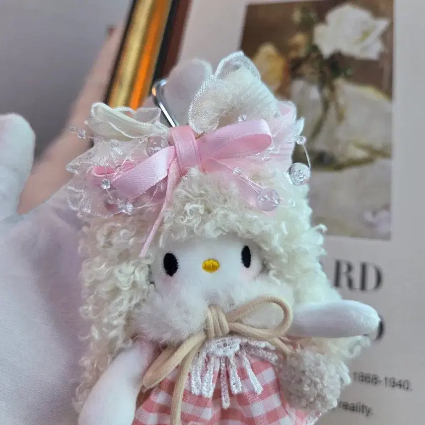 [BUNJANG] Hello Kitty Custom Long Legs Plush Doll / 헬로키티 커스텀 롱다리키티 인형