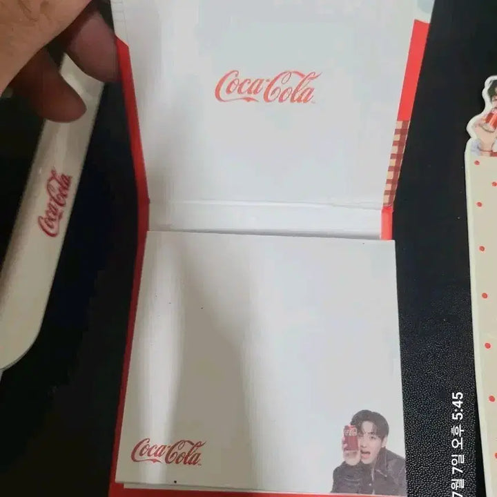 [BUNJANG] Coca-Cola x BTS V Stationery Set / 코카콜라 BTS 뷔 문구세트