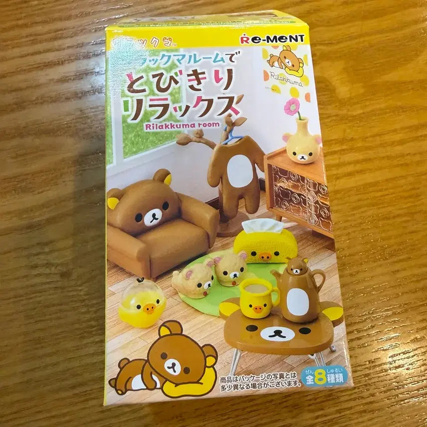 [BUNJANG] Rilakkuma Re-Ment Room Set 