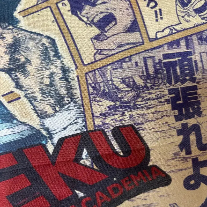 [BUNJANG] My Hero Academia Jump Shop Ganbare Deku Handkerchief / 나의 히어로 아카데미아 점프샵 간바레 데쿠 손수건