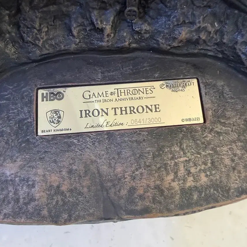 [BUNJANG] Beast Kingdom Game of Thrones Iron Throne Miniature / 왕좌의 게임 철왕좌 비스트킹덤 피규어