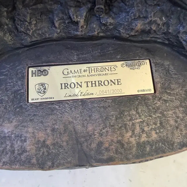 [BUNJANG] Beast Kingdom Game of Thrones Iron Throne Miniature / 왕좌의 게임 철왕좌 비스트킹덤 피규어