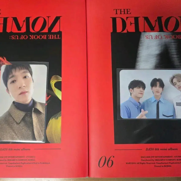 [BUNJANG] Day6 Demon Unsealed Album Bundle Set / 데이식스 데몬 개봉앨범 일괄